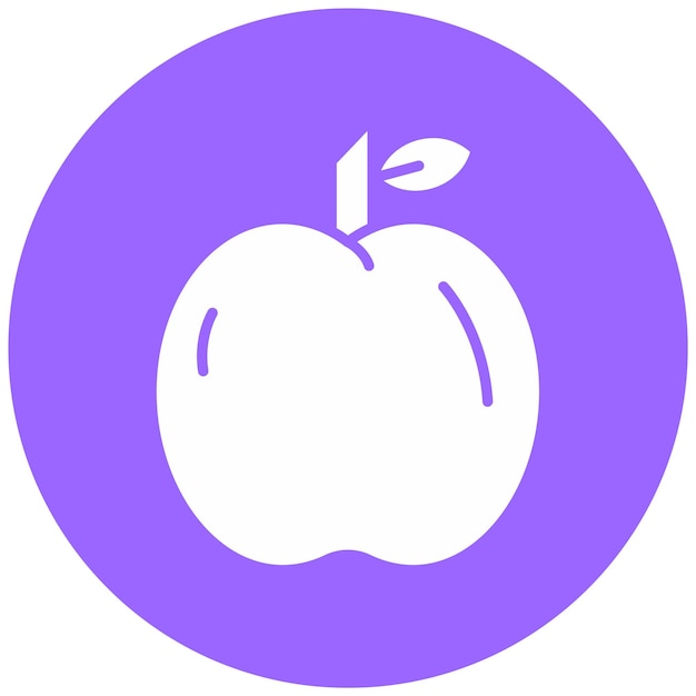 Vectorontwerp Apple Icon Style