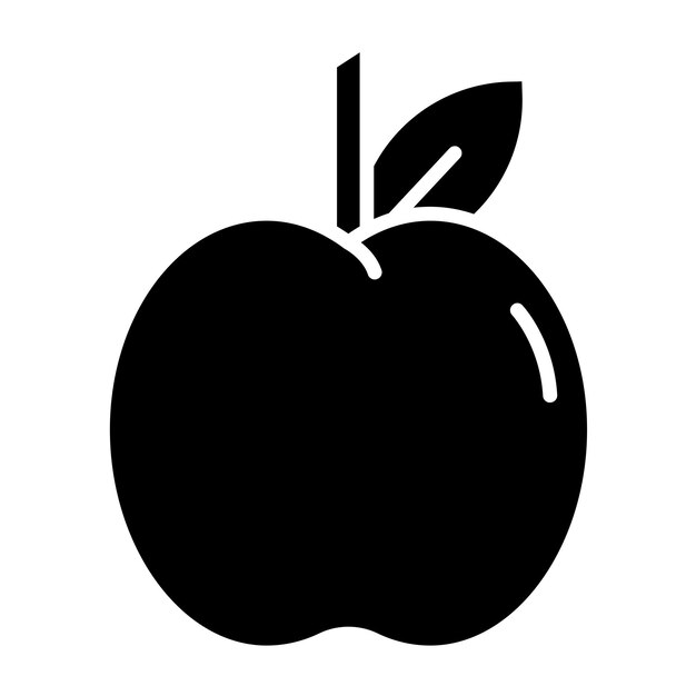 Vector vectorontwerp apple icon style