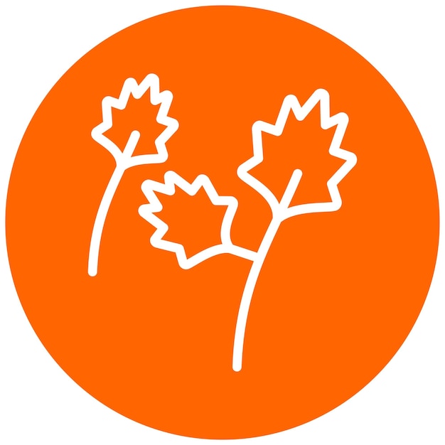 Vectorontwerp Arugula Icon Style