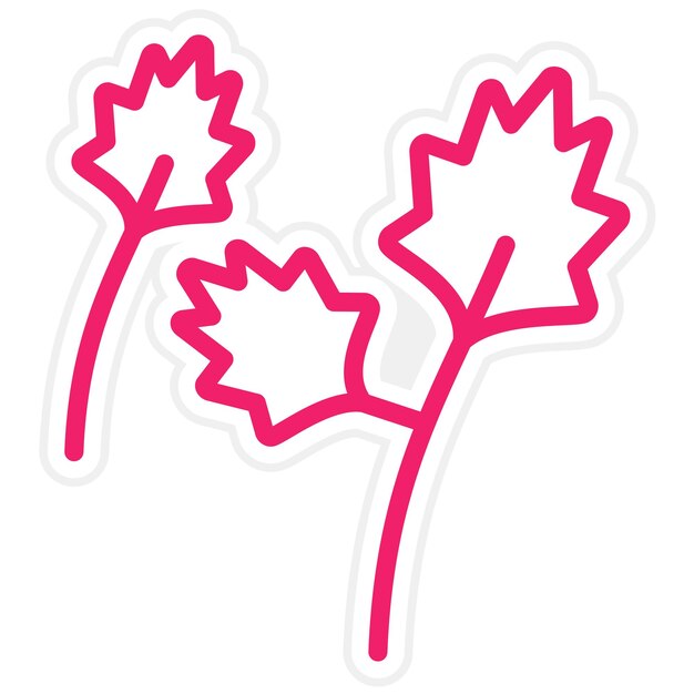 Vectorontwerp Arugula Icon Style