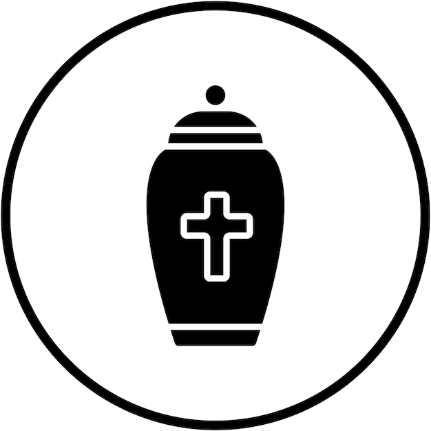 Vectorontwerp Ashes Icon Style