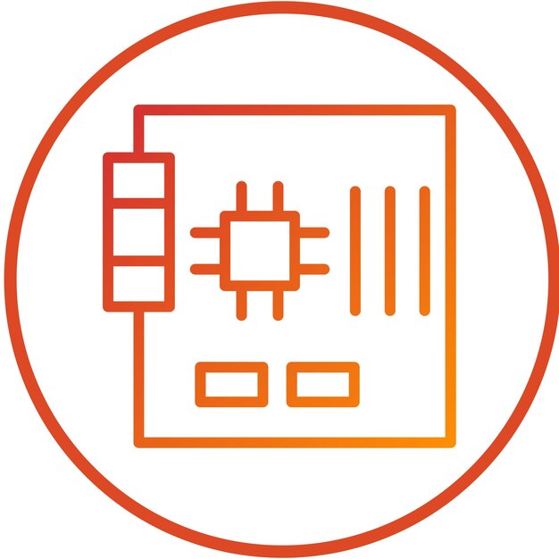 Vectorontwerp ATX Icon Style