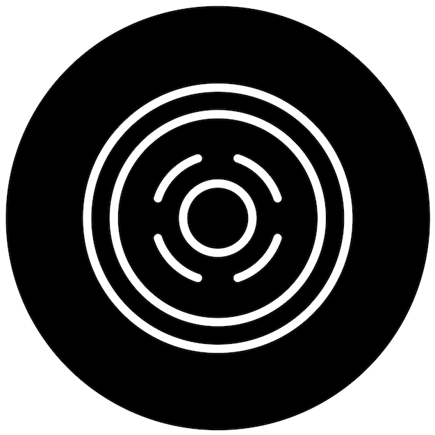 Vectorontwerp Audio Port Icon Style