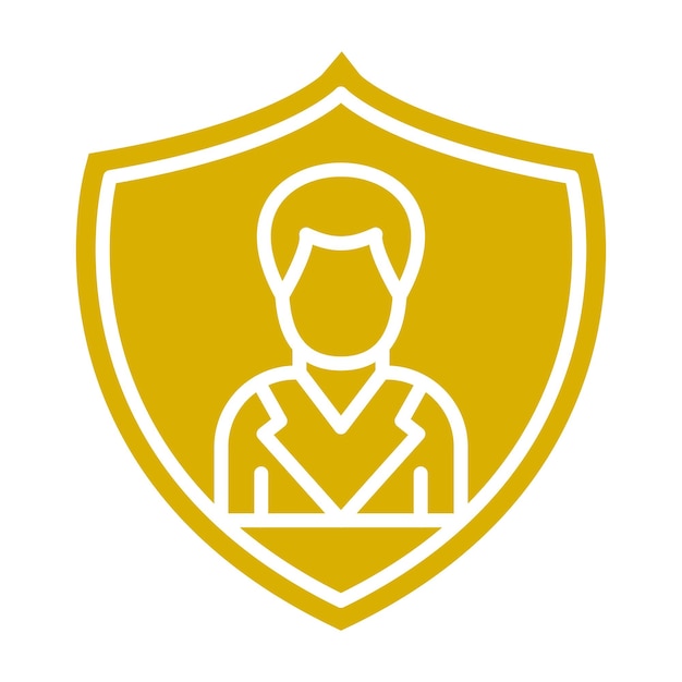 Vectorontwerp Authenticatie Icon Style