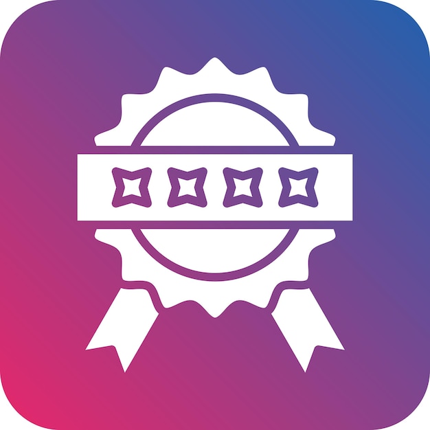 Vectorontwerp Authenticiteit Icon Style