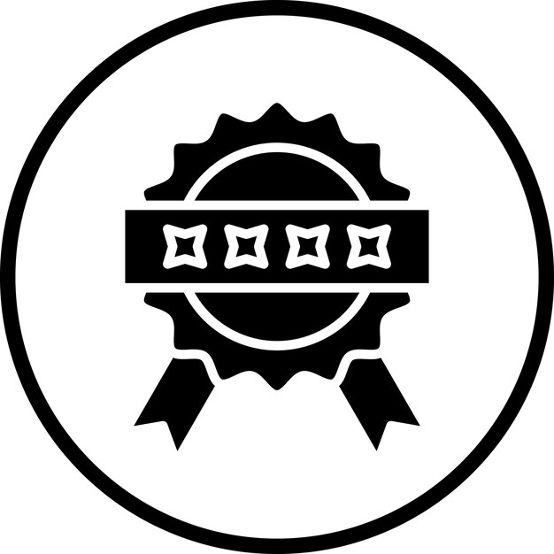Vectorontwerp Authenticiteit Icon Style