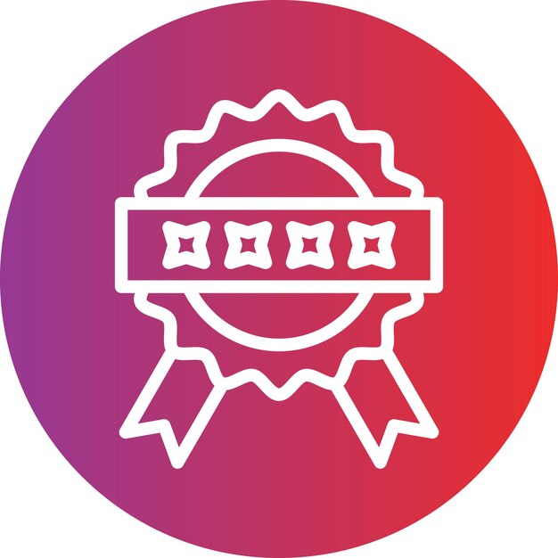 Vectorontwerp Authenticiteit Icon Style