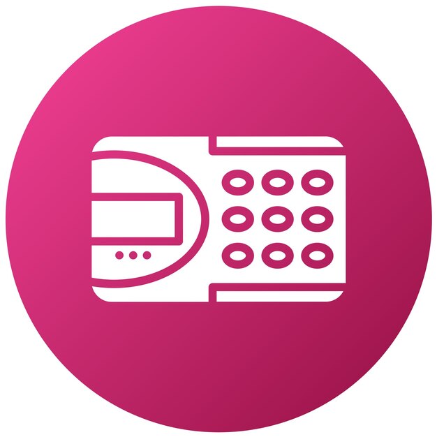 Vectorontwerp Auto Dialer Icon Style