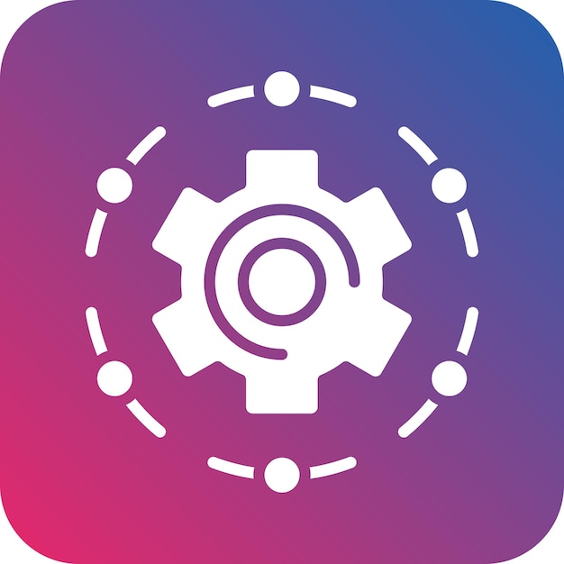 Vectorontwerp Automatie Icon Stijl