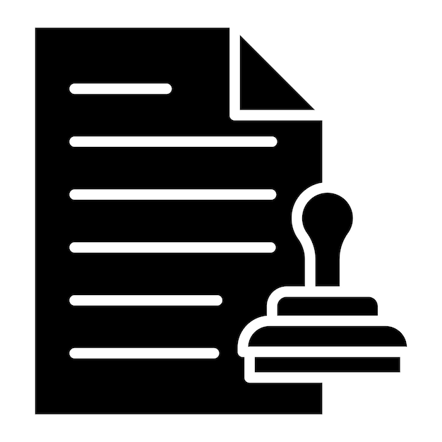 Vectorontwerp Autoriteit Icon Stijl