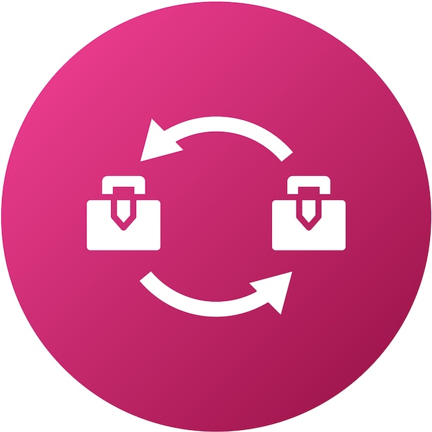 Vectorontwerp B2B Icon Style
