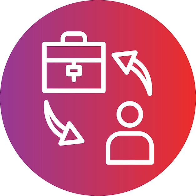 Vectorontwerp B2C Icon Style