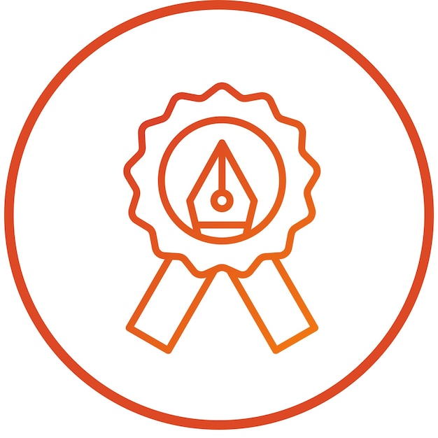 Vectorontwerp Badge Icon Style