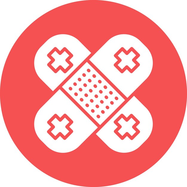 Vectorontwerp Bandage Icon Style