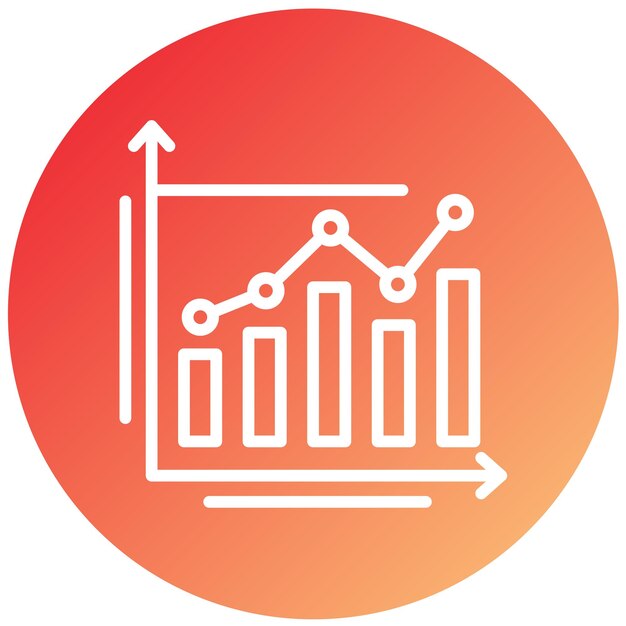 Vectorontwerp Bar Graph Icon Style