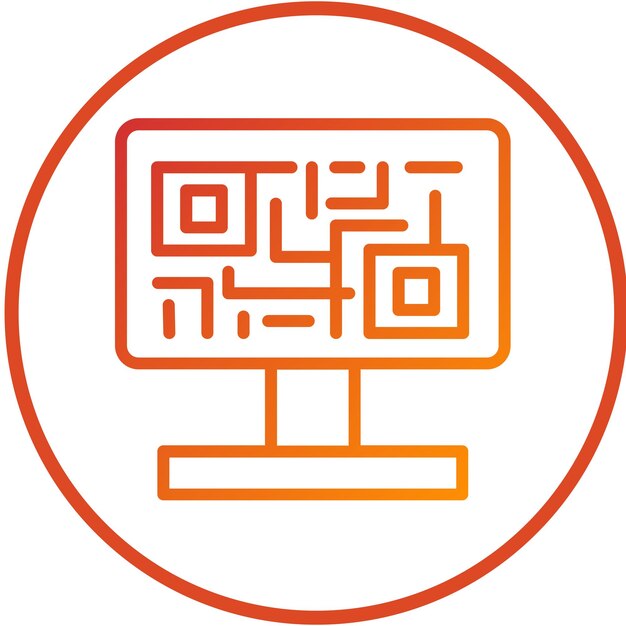 Vectorontwerp Barcode Icon Style