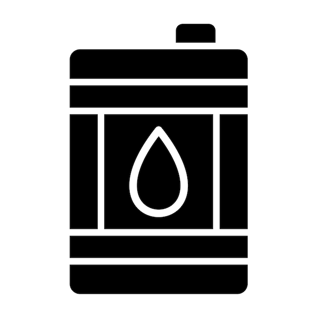 Vectorontwerp Barrel Icon Style