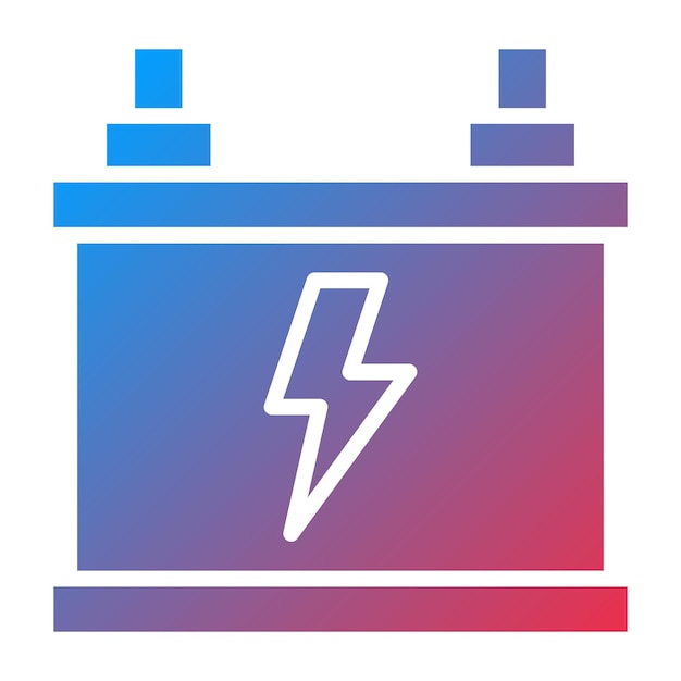 Vectorontwerp Battery Icon Style