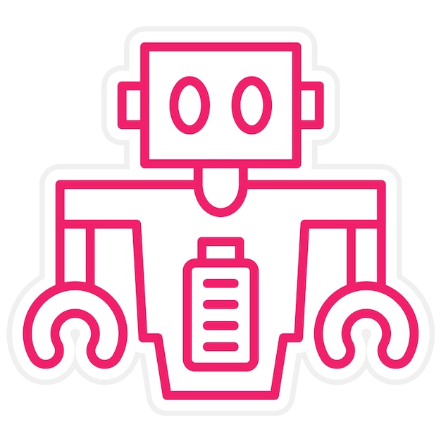Vectorontwerp Battery Icon Style