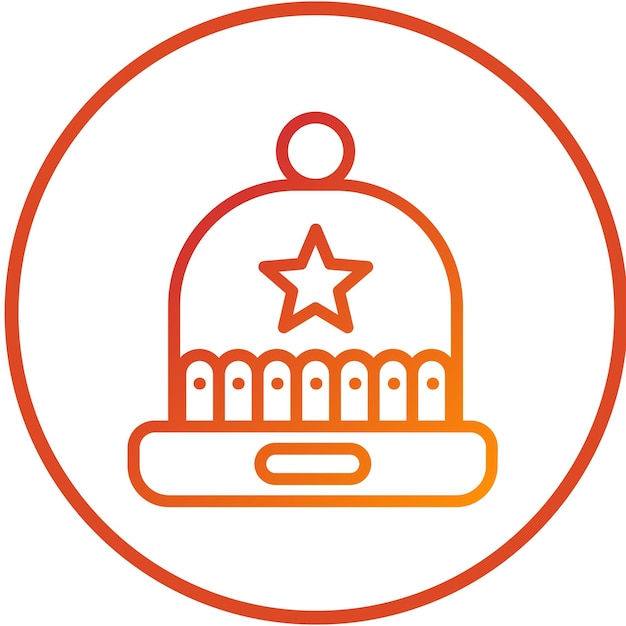 Vectorontwerp Beanie Icon Style