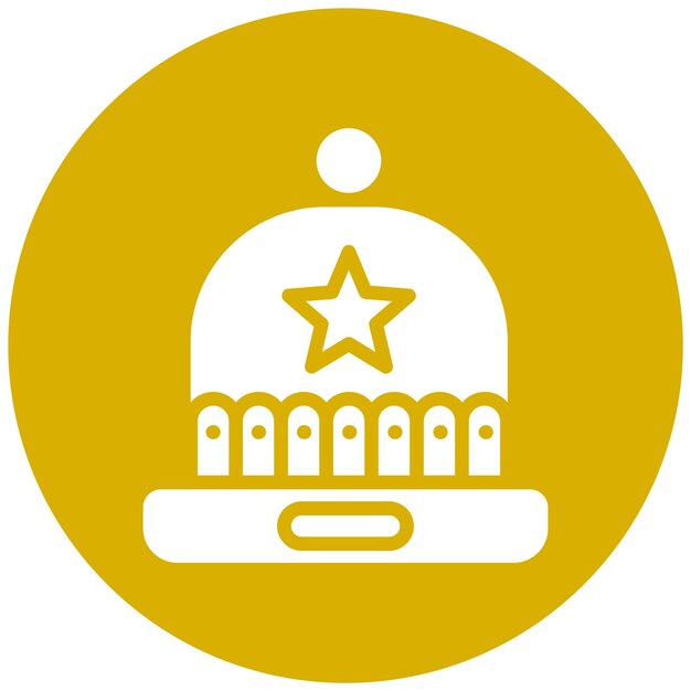 Vectorontwerp Beanie Icon Style