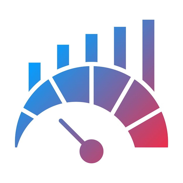 Vectorontwerp Benchmark Icon Style