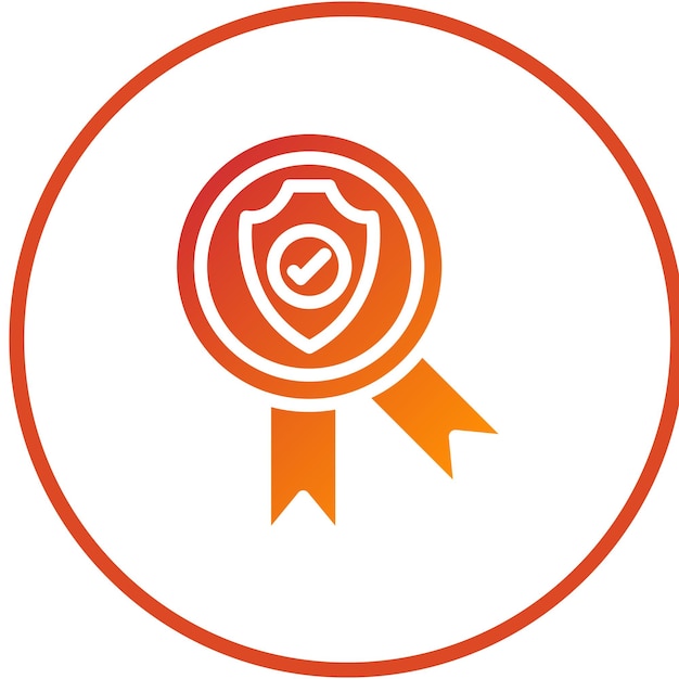 Vectorontwerp Best Practices voor beveiliging Icon Style