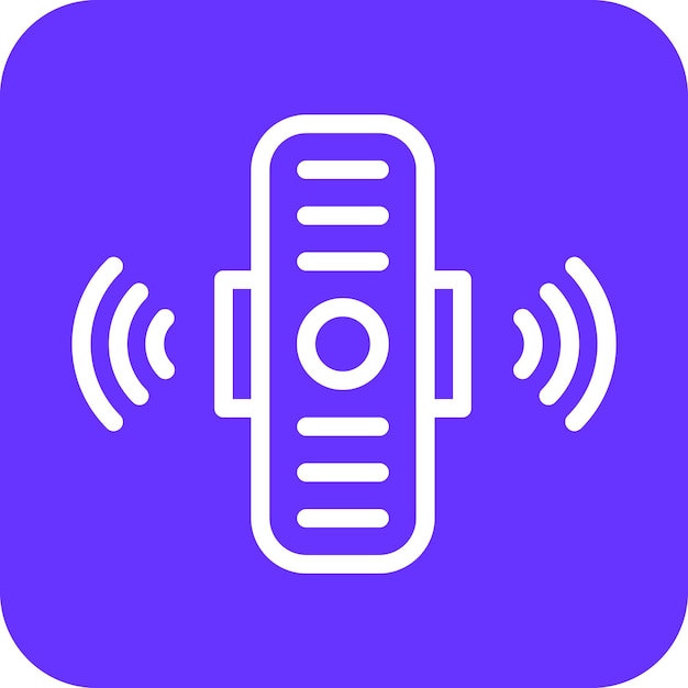 Vectorontwerp Bewegingssensor Icon Stijl
