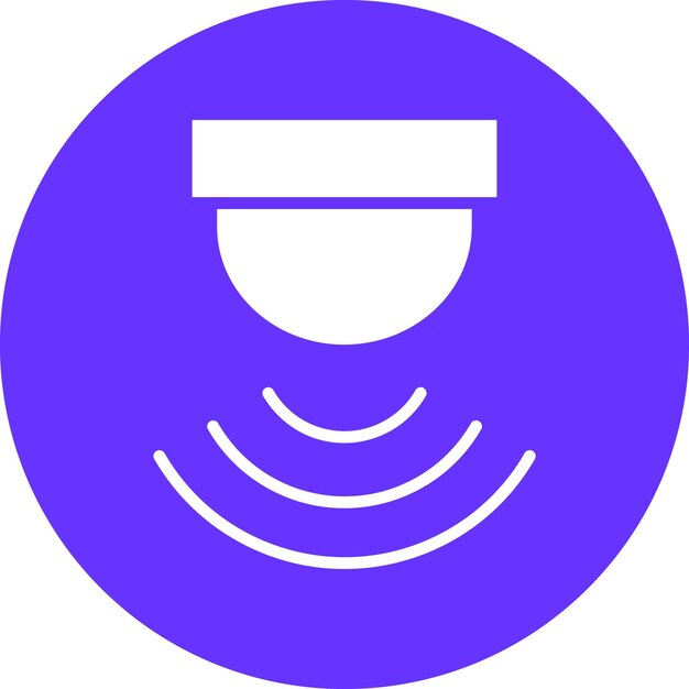 Vectorontwerp Bewegingssensor Icon Stijl