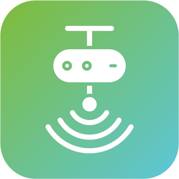 Vectorontwerp Bewegingssensor Icon Stijl