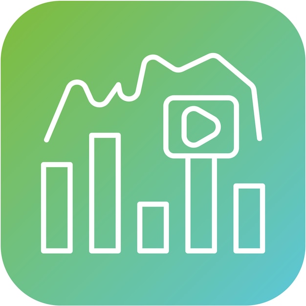 Vectorontwerp Bitrate Icon Style