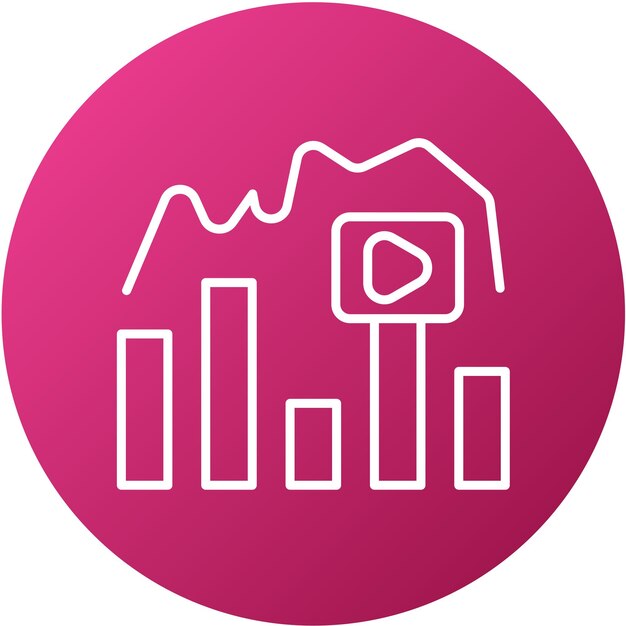 Vectorontwerp Bitrate Icon Style