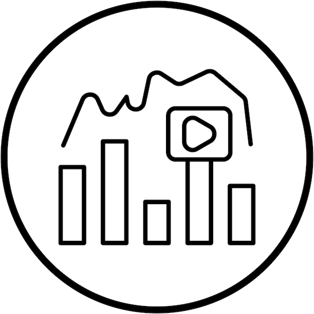 Vectorontwerp Bitrate Icon Style