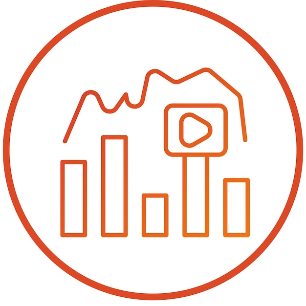 Vectorontwerp Bitrate Icon Style