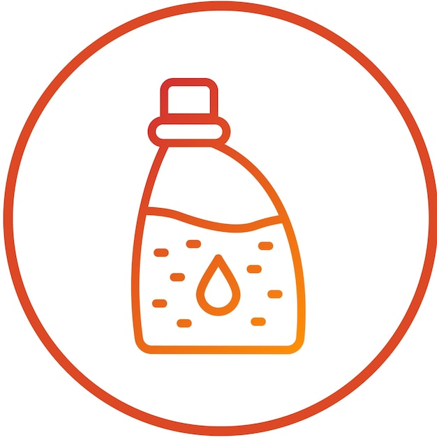 Vectorontwerp Bleach Icon Style