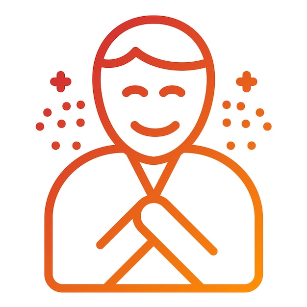 Vectorontwerp Blithesome Icon Style