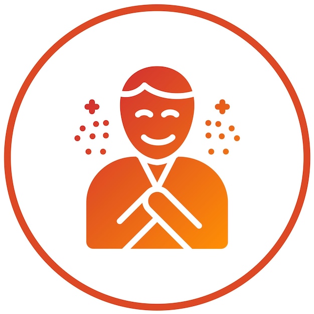 Vectorontwerp Blithesome Icon Style