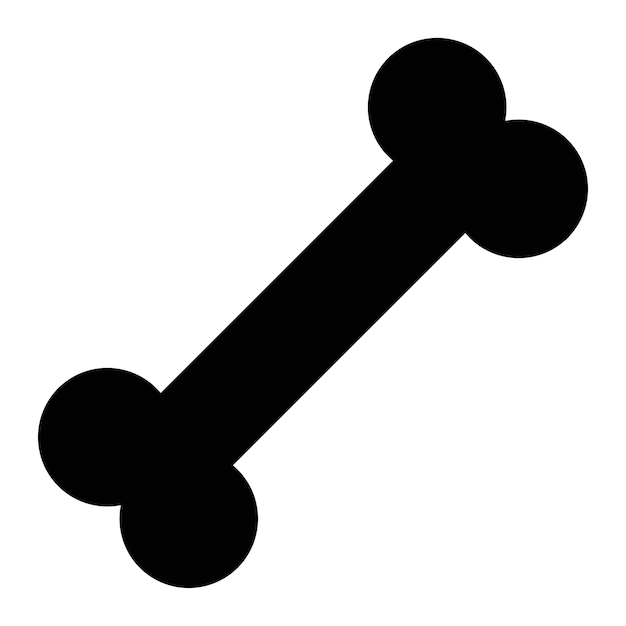Vectorontwerp Bone Icon Style