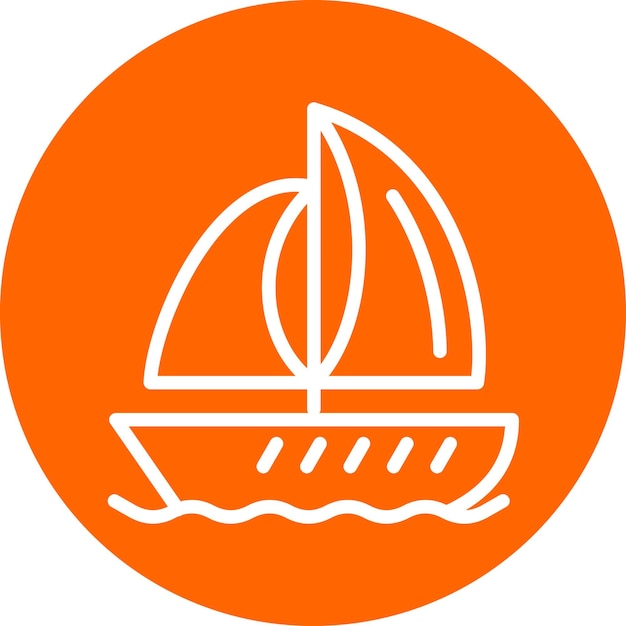 Vectorontwerp Boot Icon Style
