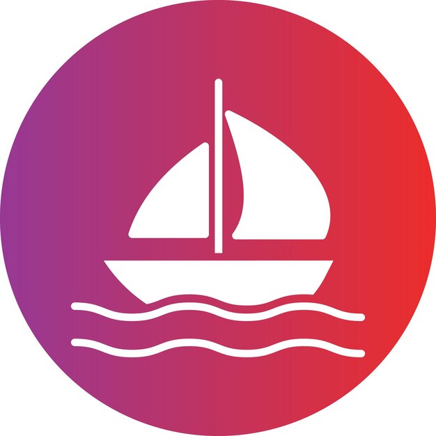 Vectorontwerp Boot Icon Style