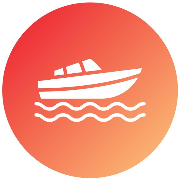 Vectorontwerp Boot Icon Style