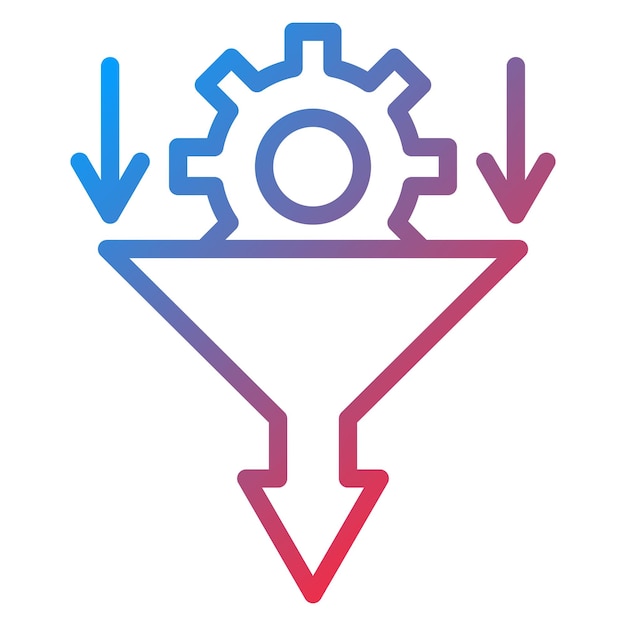 Vector vectorontwerp bottleneck icon style