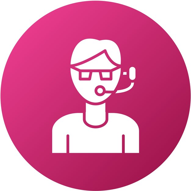 Vectorontwerp Bouncer Icon Style