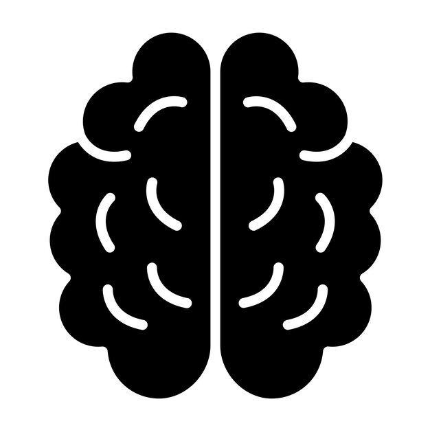 Vectorontwerp Brainstorming Icon Style