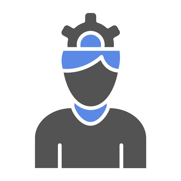 Vectorontwerp Brainstorming Icon Style