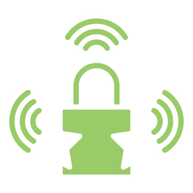 Vectorontwerp Breach Access Icon Style