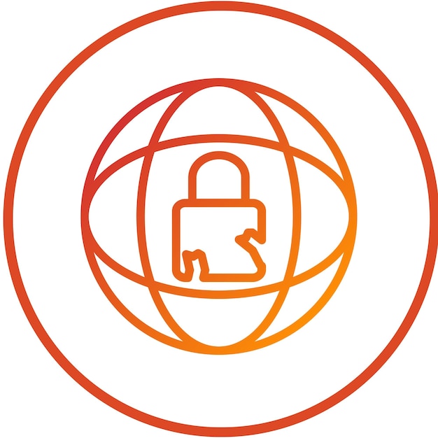 Vectorontwerp Breach Incident Icon Style