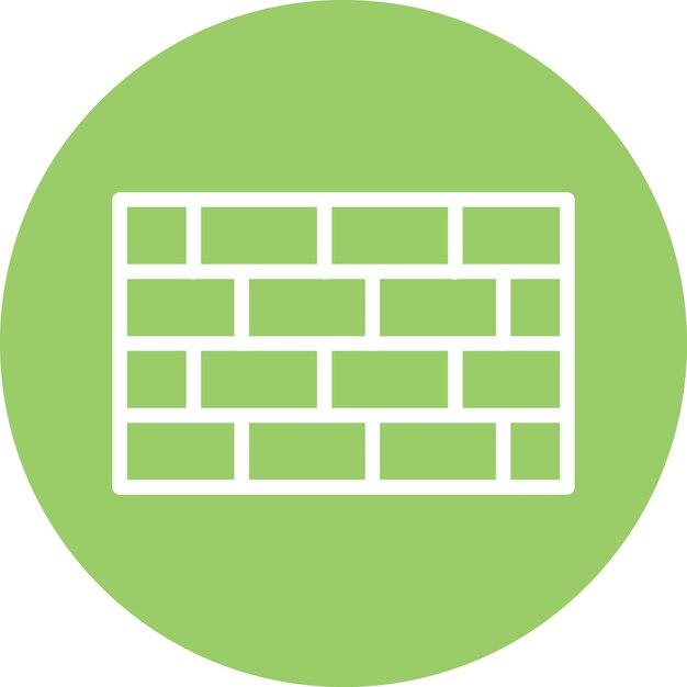 Vectorontwerp Brickwall Icon Style
