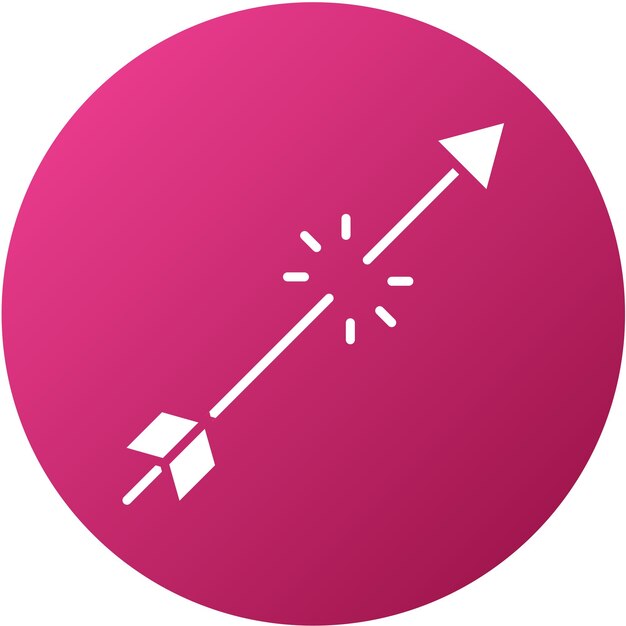 Vectorontwerp Broken arrow Icon Style
