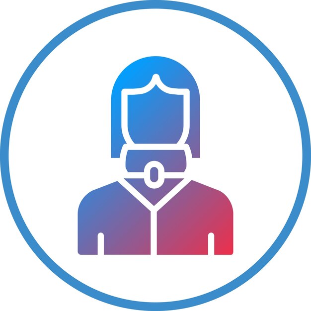 Vectorontwerp Broken Neck Icon Style